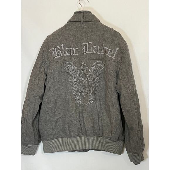 Blac Label Premium Product LXVIII Heavy Jacket Men's XL Wool/Poly Blend Quilted - Picture 2 of 16